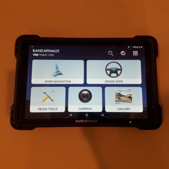 Rand NcNally GPS TND 1050 Truck Navigator 10" Tablet with removable guard - Picture 2 of 10
